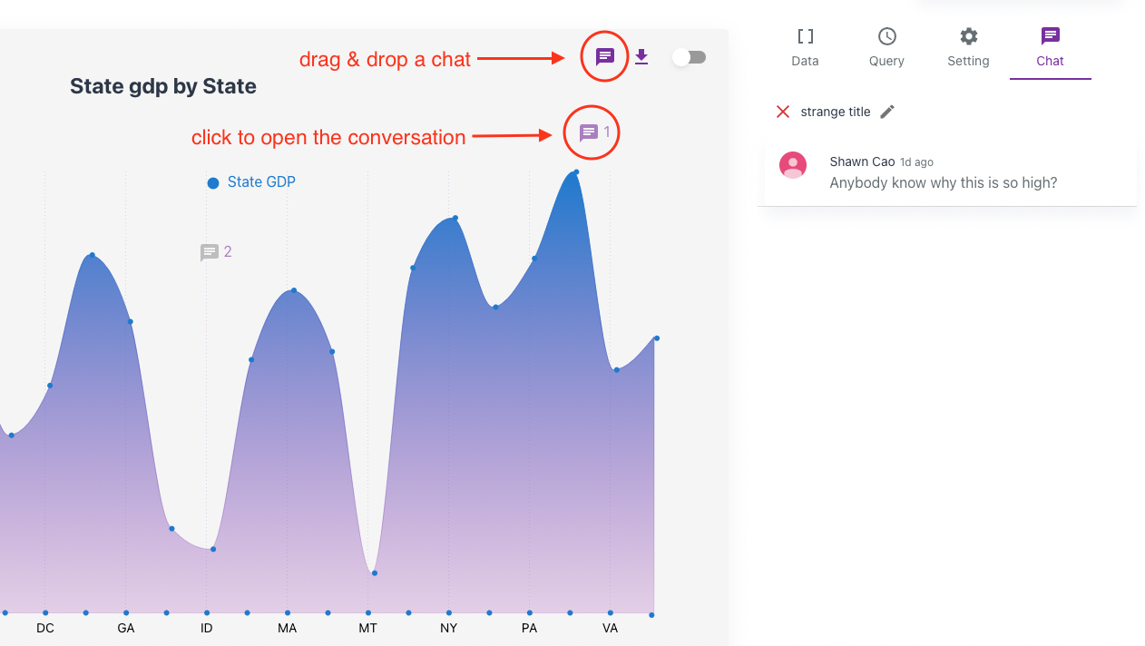 Drop chats