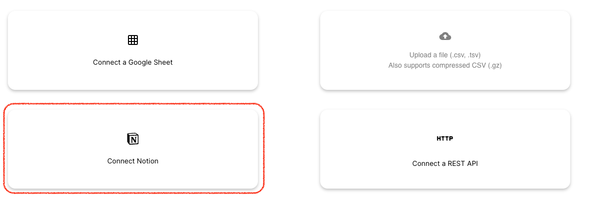 Connect Notion Database